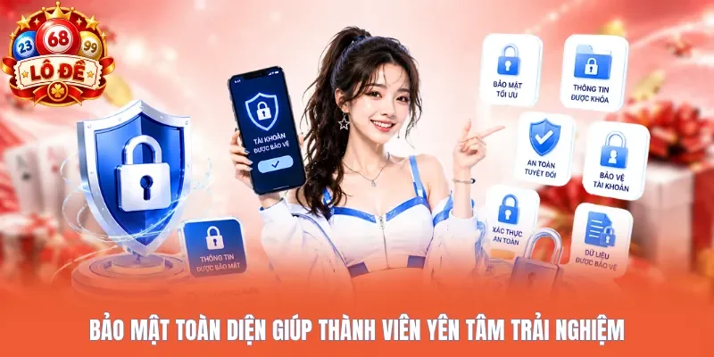 Bảo mật toàn diện giúp thành viên yên tâm trải nghiệm