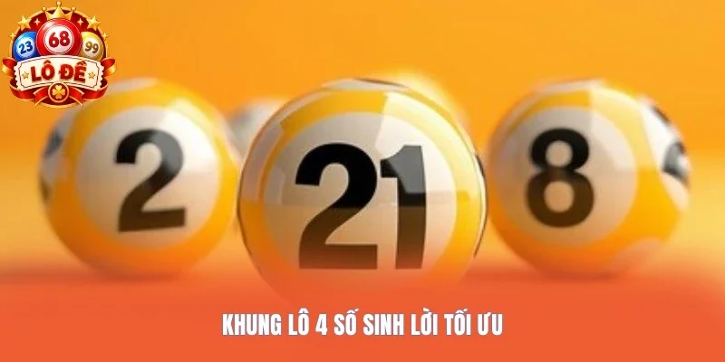 Khung lô 4 số sinh lời tối ưu